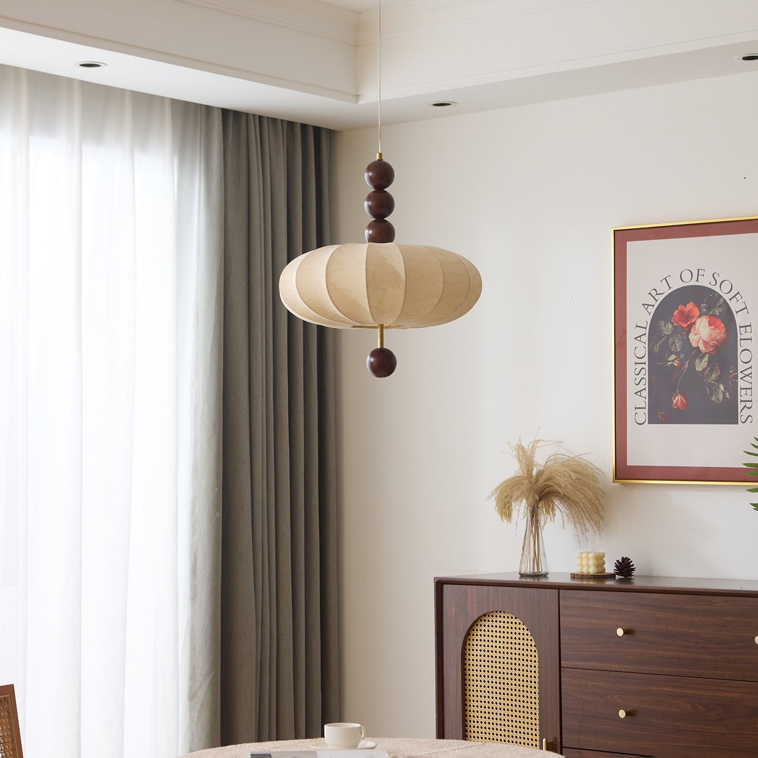 Adelaide Fabric Pendant Light - Image 25