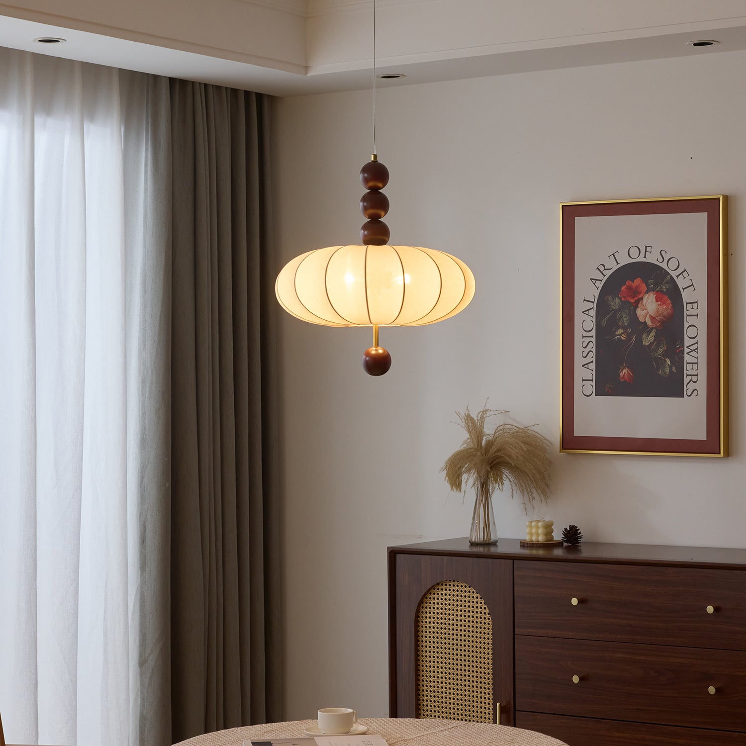 Adelaide Fabric Pendant Light - Image 29