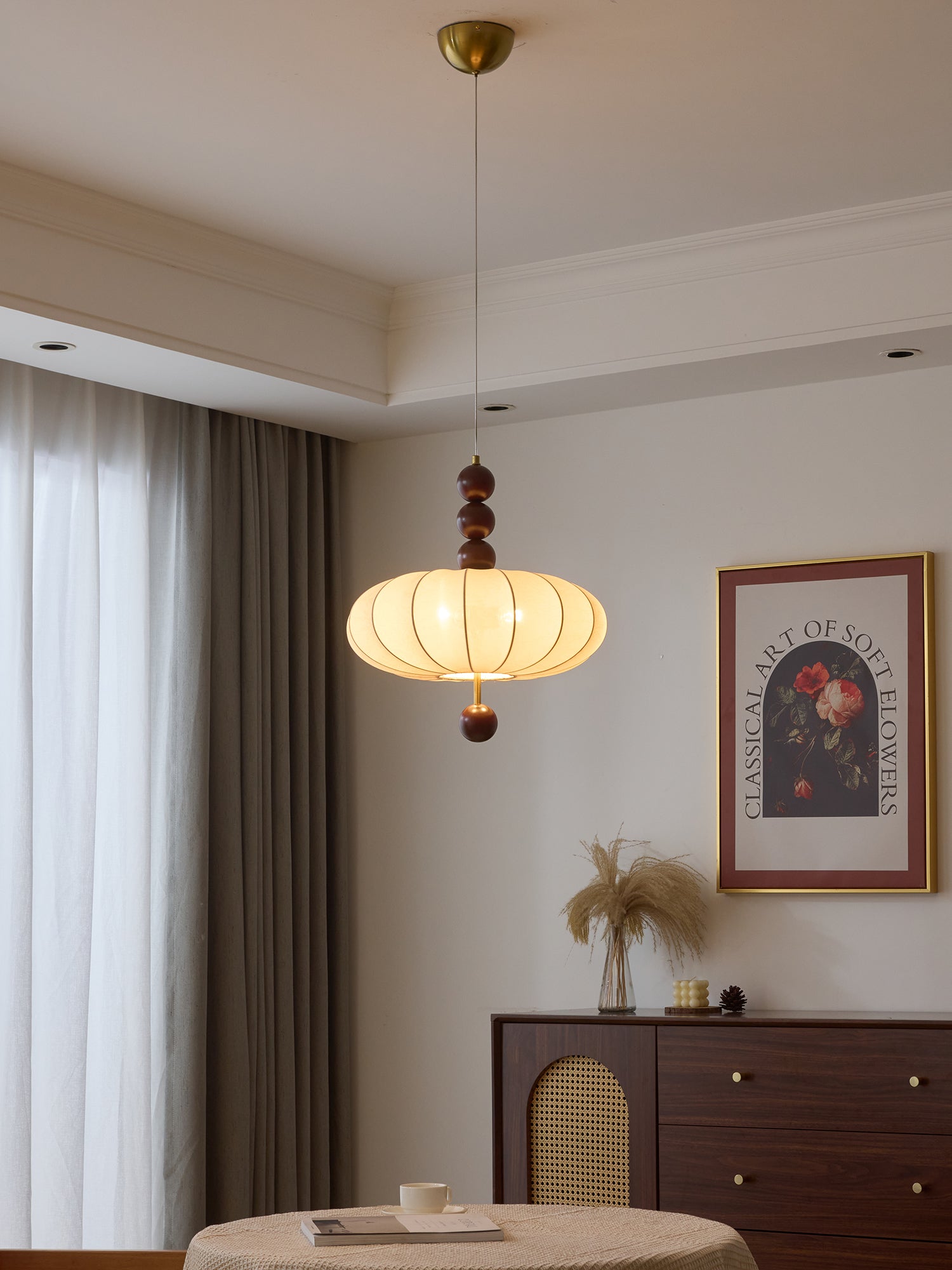 Adelaide Fabric Pendant Light - Image 30