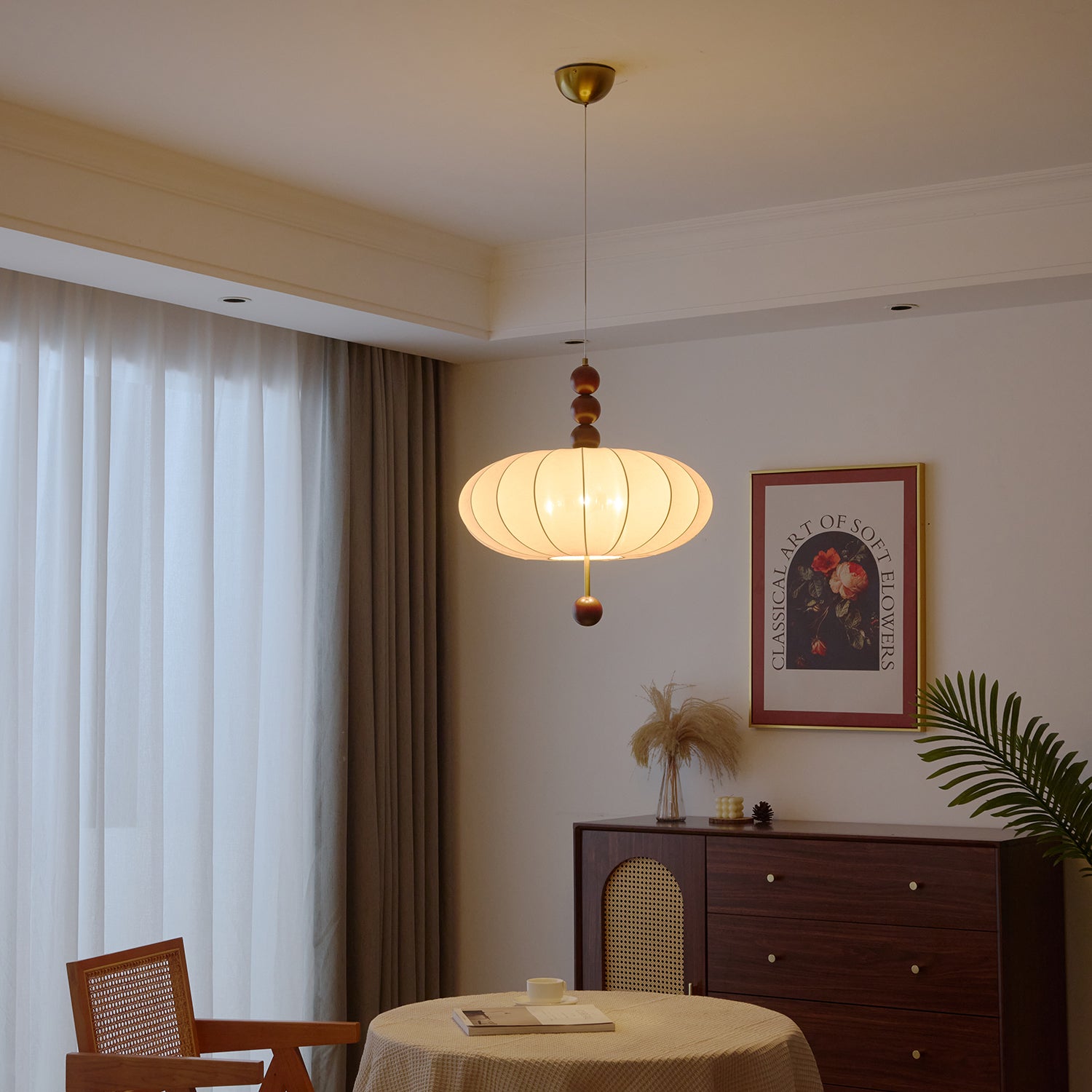 Adelaide Fabric Pendant Light - Image 21