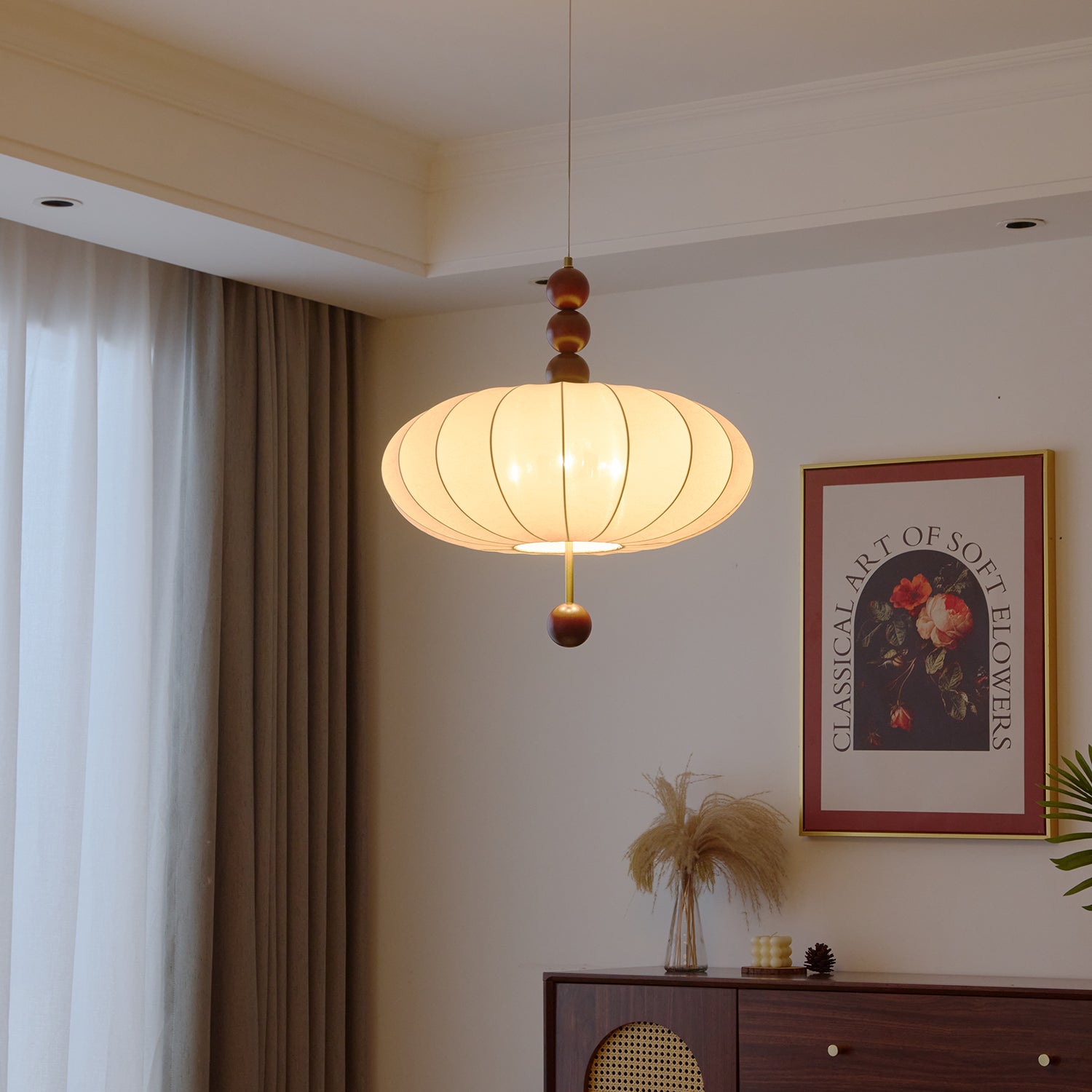 Adelaide Fabric Pendant Light - Image 23