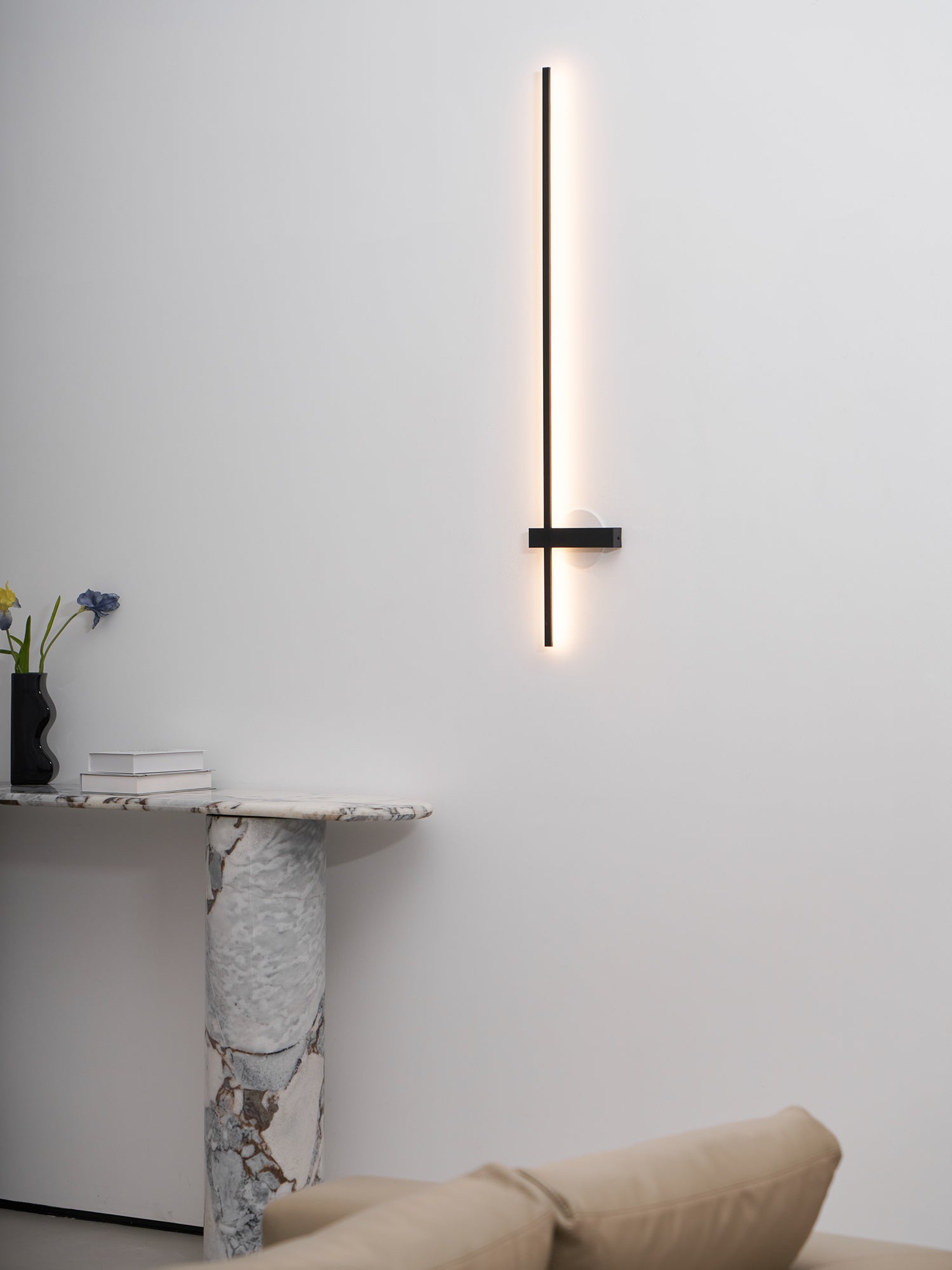 Adeline Linear Rechargeable Sconce - Image 6