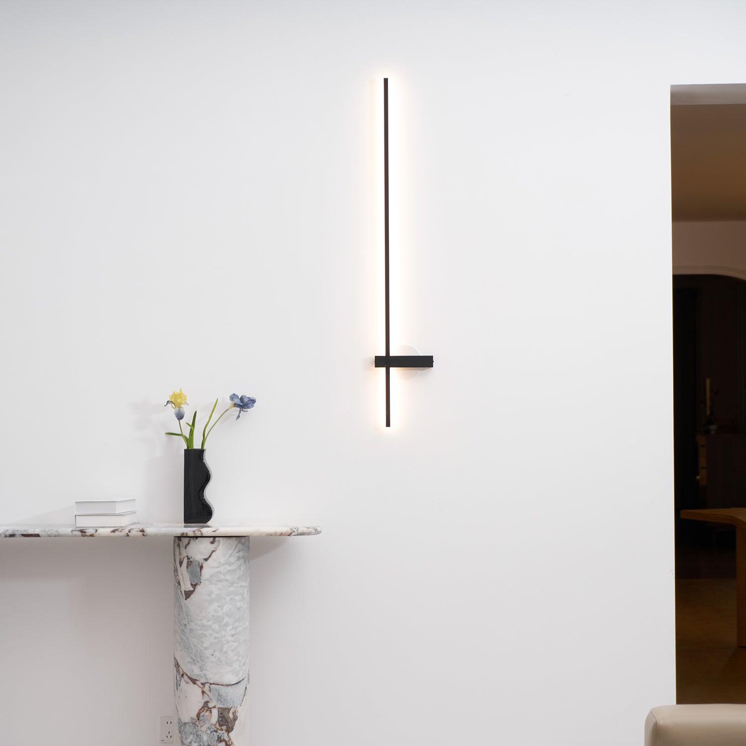 Adeline Linear Rechargeable Sconce - Image 10