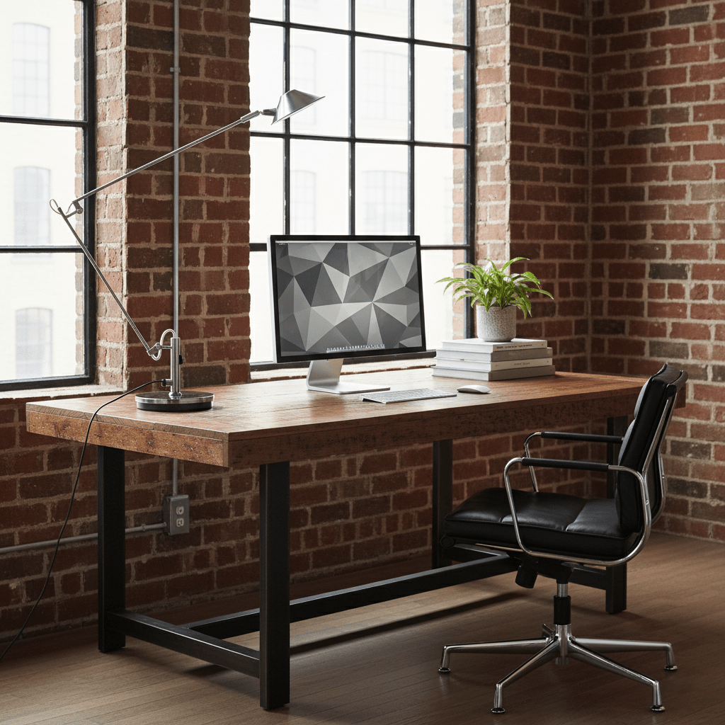 Adjustable Black Office Task Lamp - Image 5