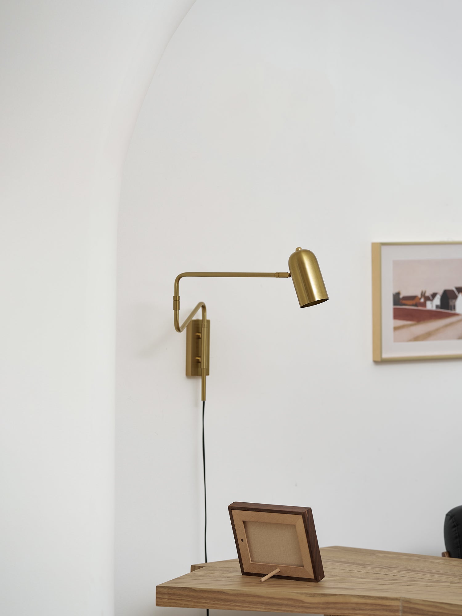 Adjustable Arm Plug In Wall Lamp - Image 27