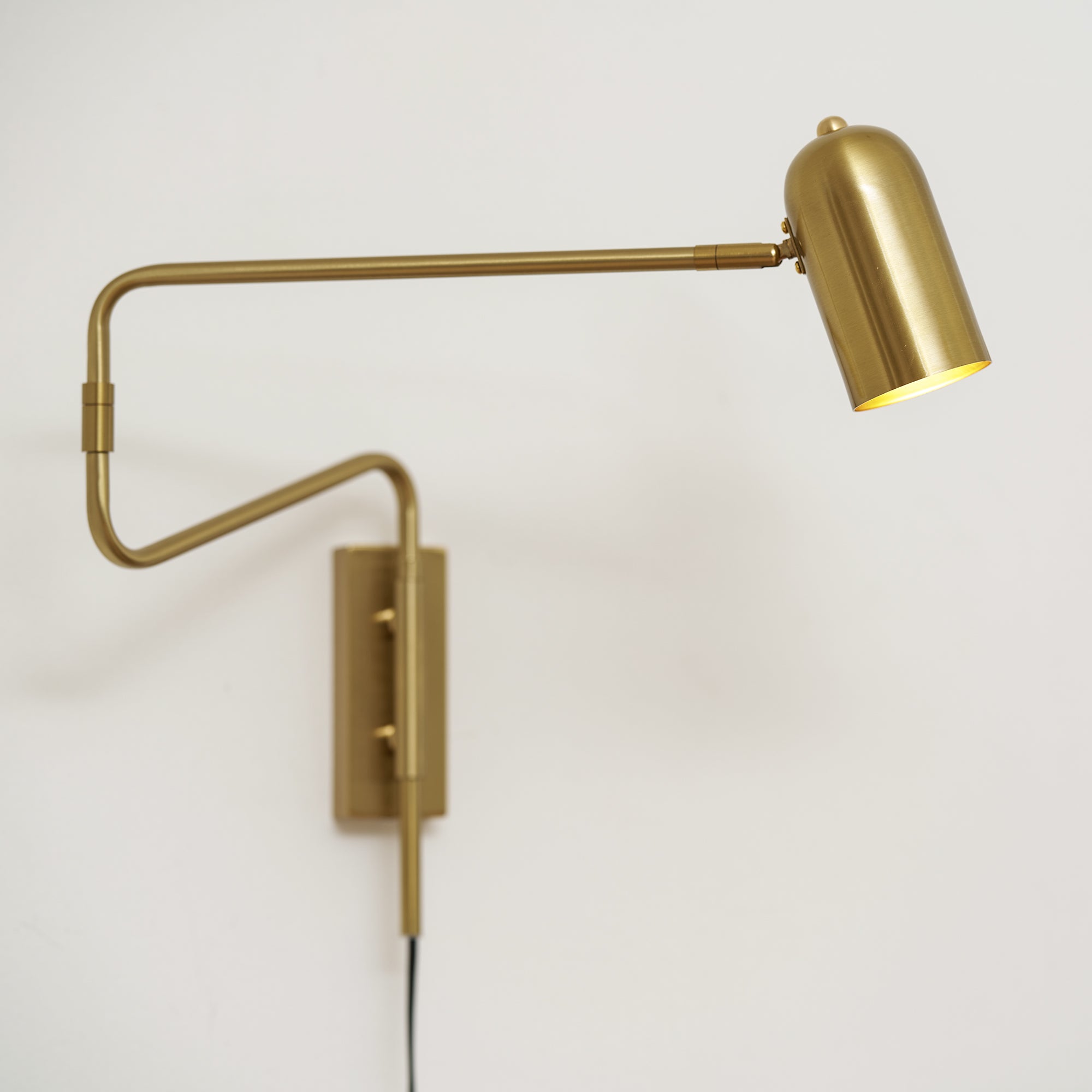 Adjustable Arm Plug In Wall Lamp - Image 34