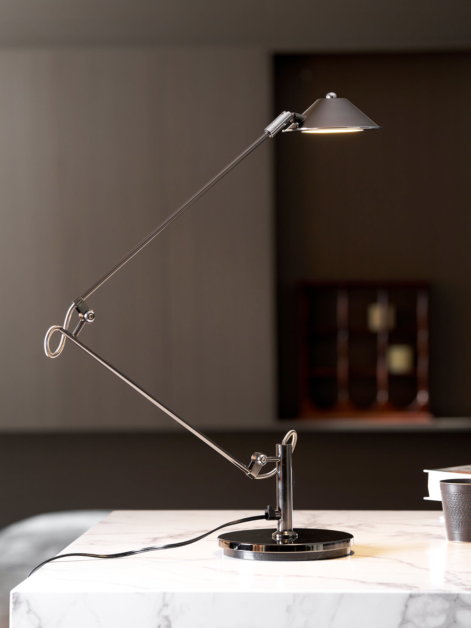 Adjustable Black Office Task Lamp - Image 30