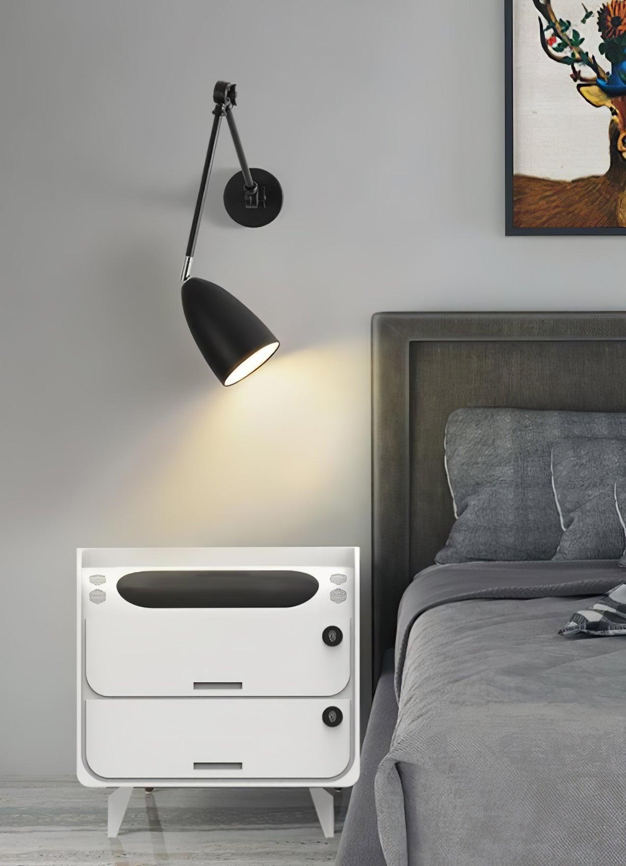 Adjustable Swing Arm Wall Lamp - Image 7