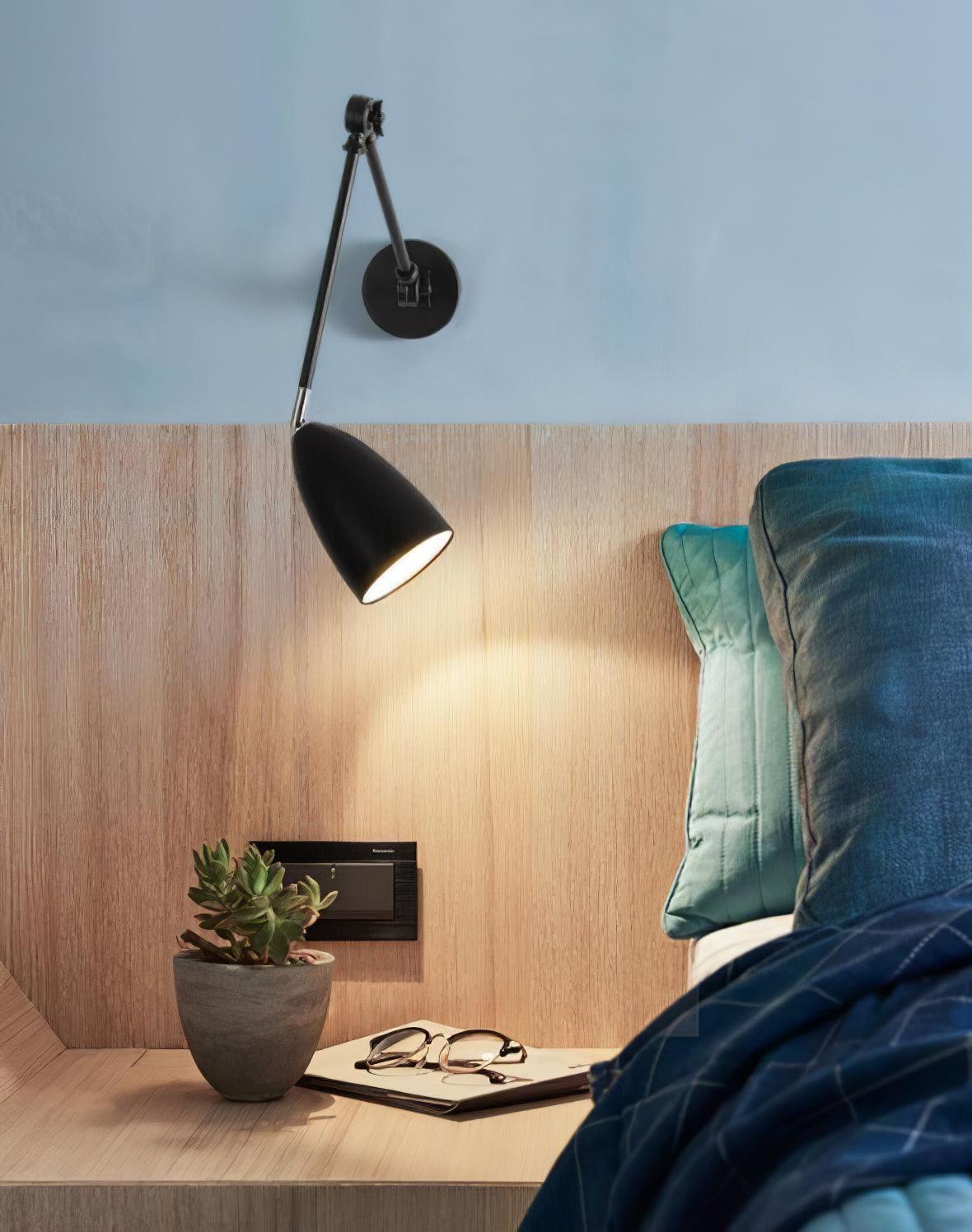 Adjustable Swing Arm Wall Lamp - Image 8