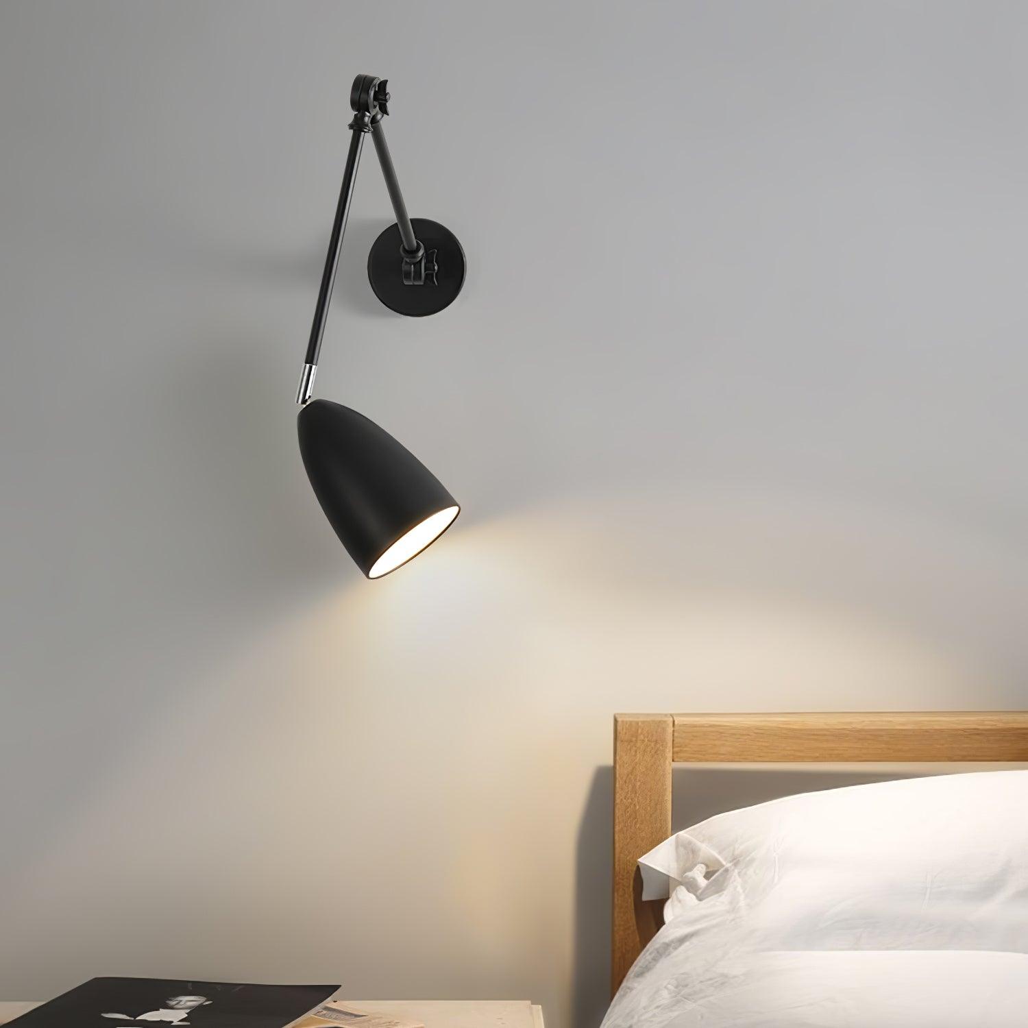 Adjustable Swing Arm Wall Lamp - Image 2