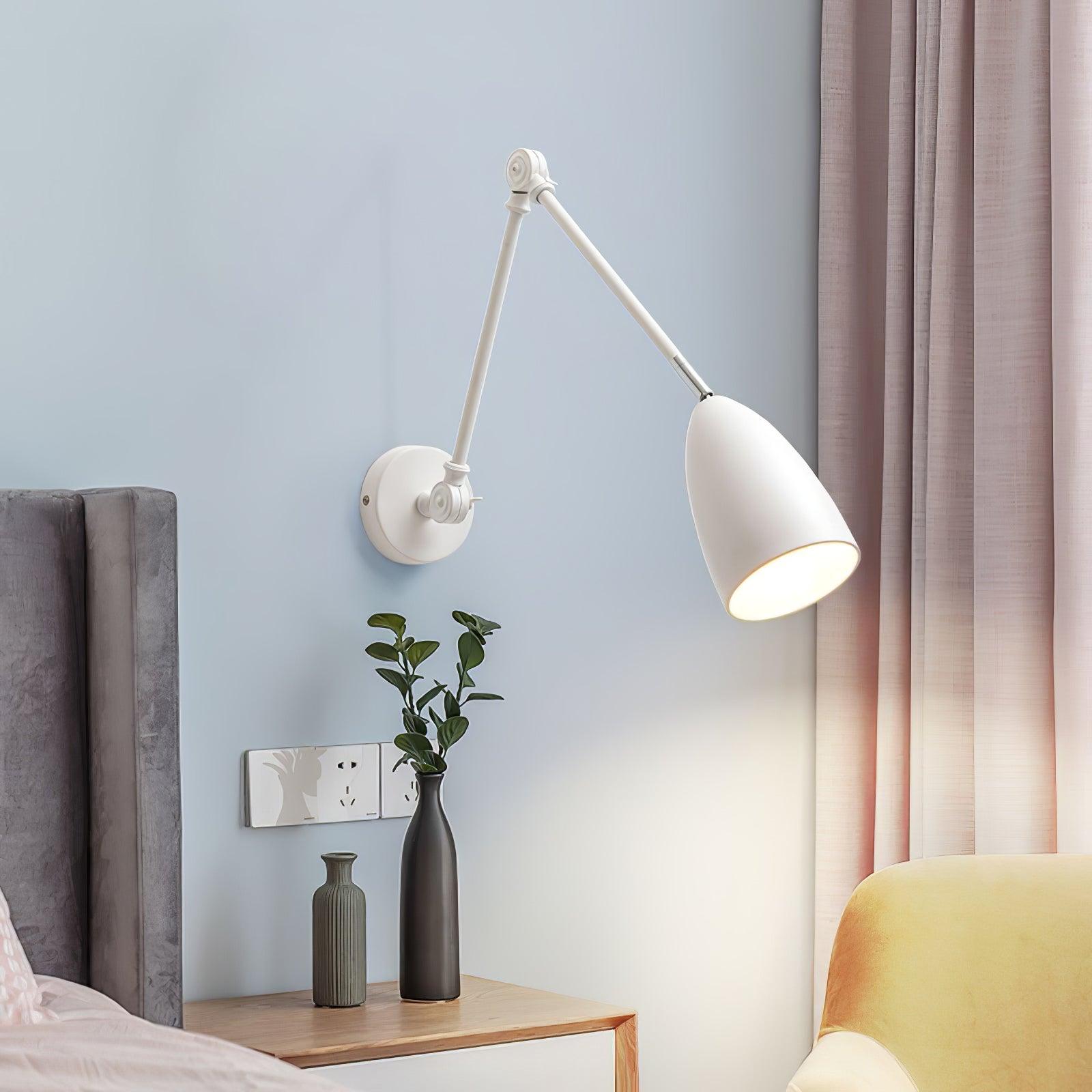 Adjustable Swing Arm Wall Lamp - Image 10
