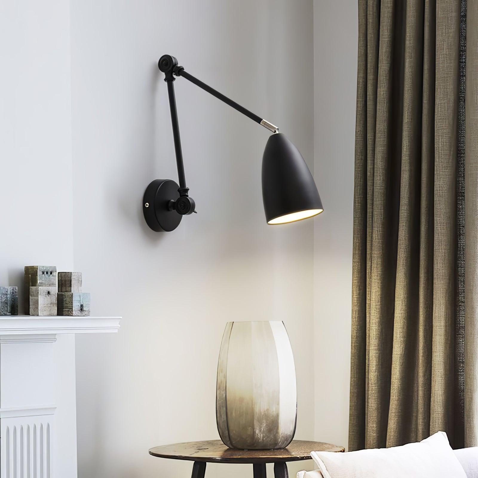 Adjustable Swing Arm Wall Lamp - Image 3