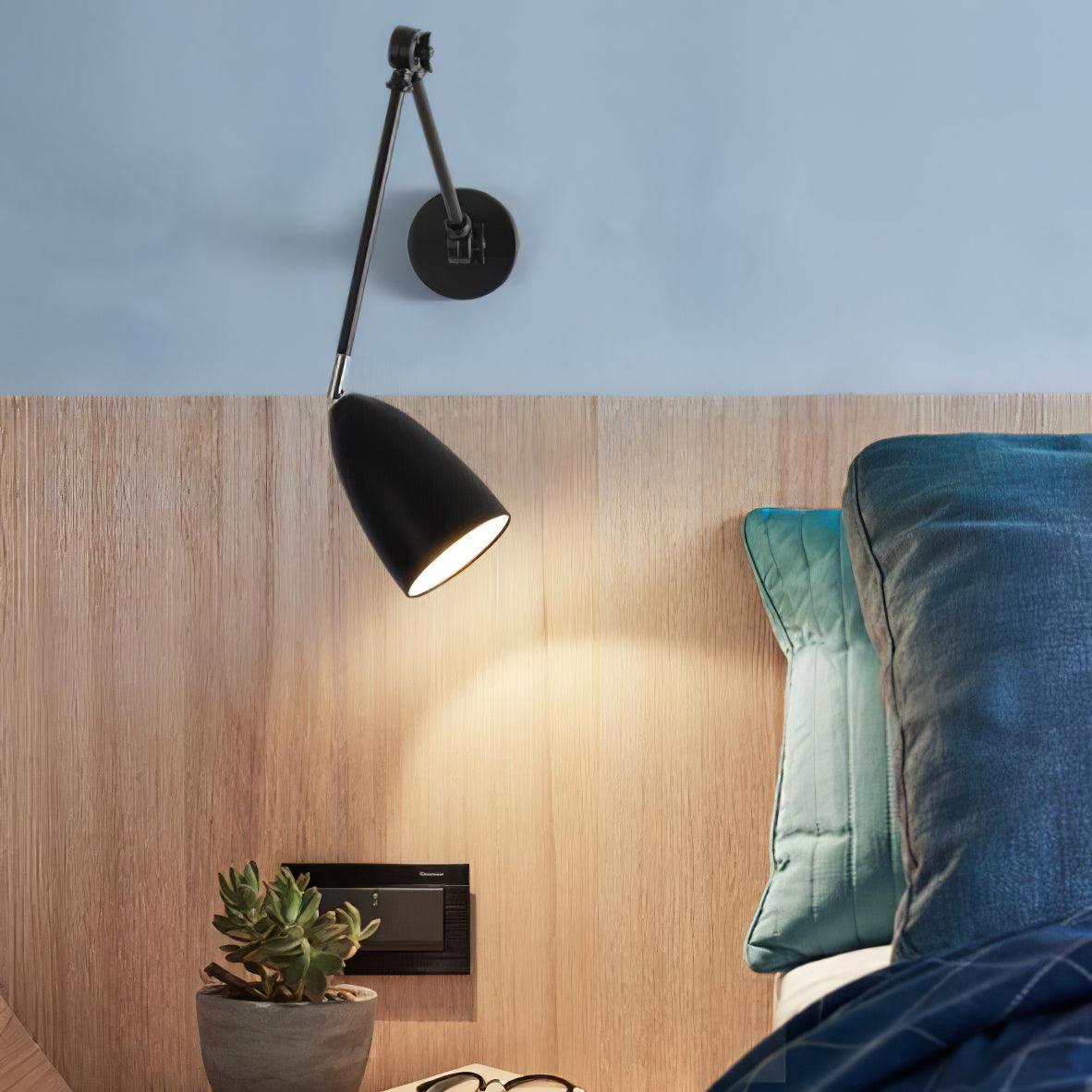 Adjustable Swing Arm Wall Lamp - Image 4
