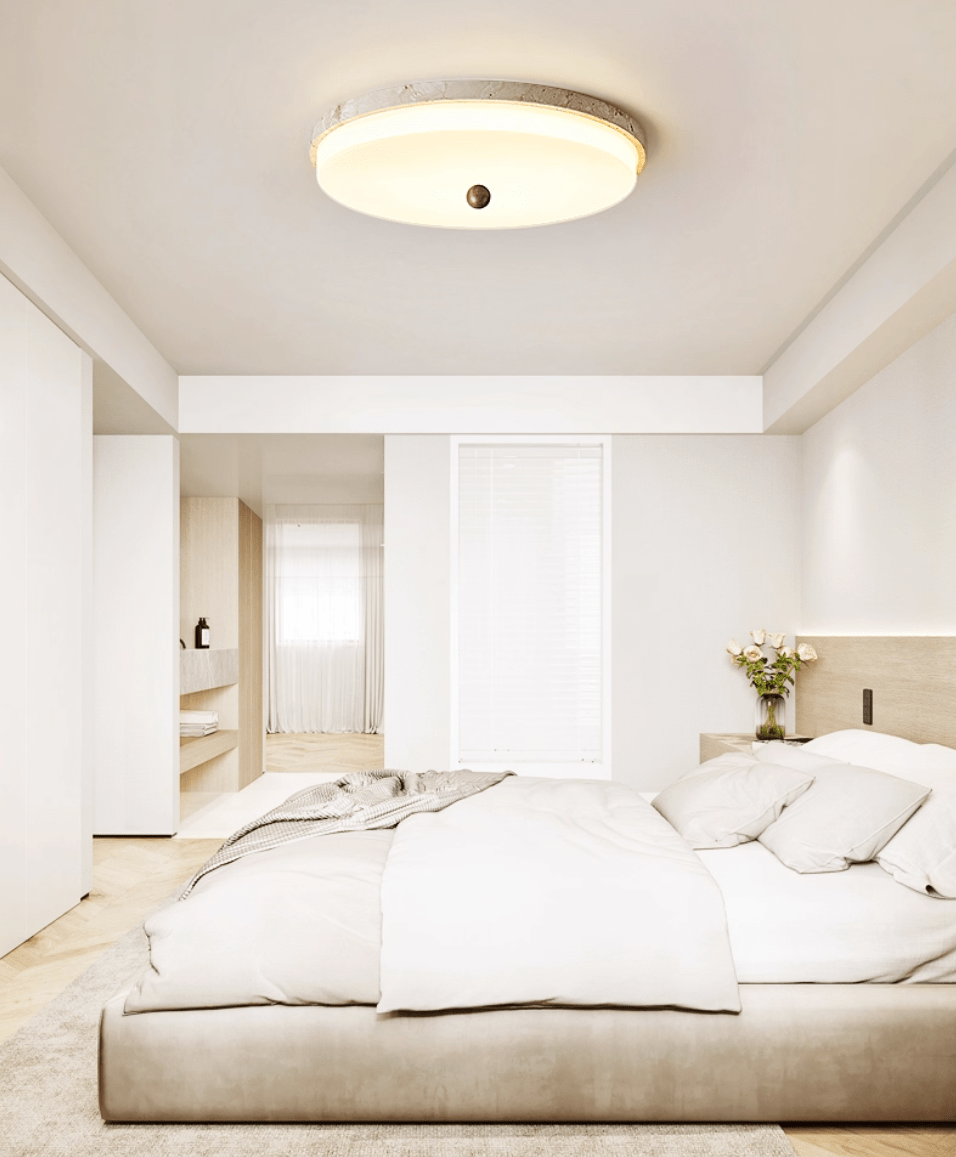 Aeon Travertine Orb Ceiling Light - Image 14