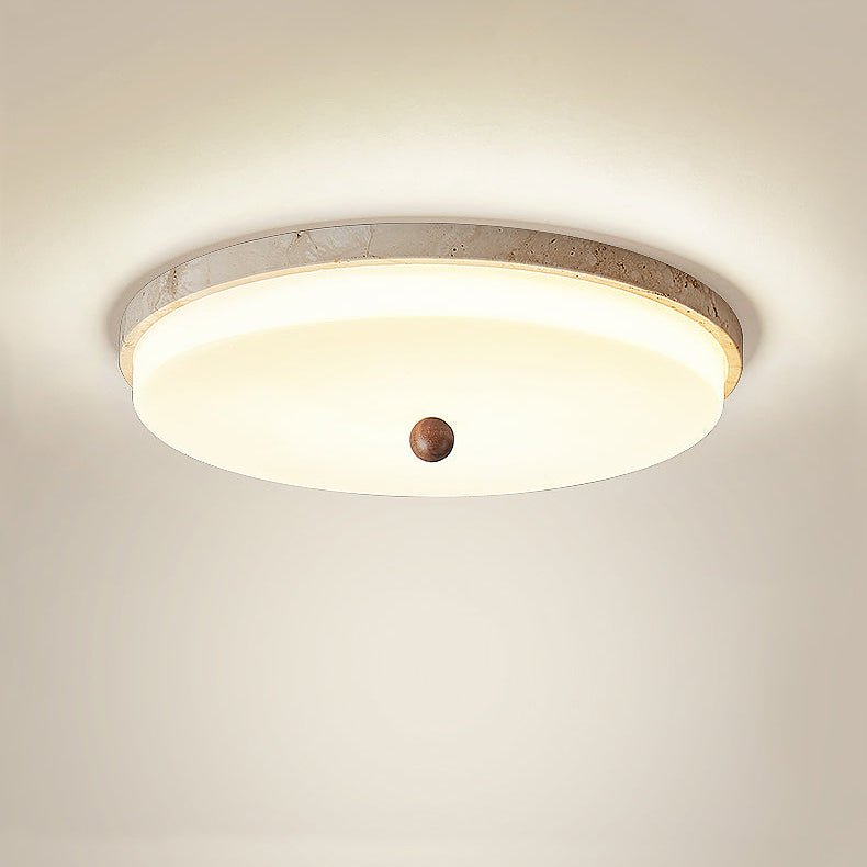Aeon Travertine Orb Ceiling Light - Image 5