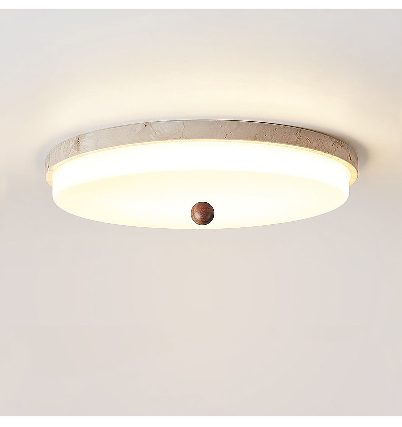 Aeon Travertine Orb Ceiling Light - Image 7