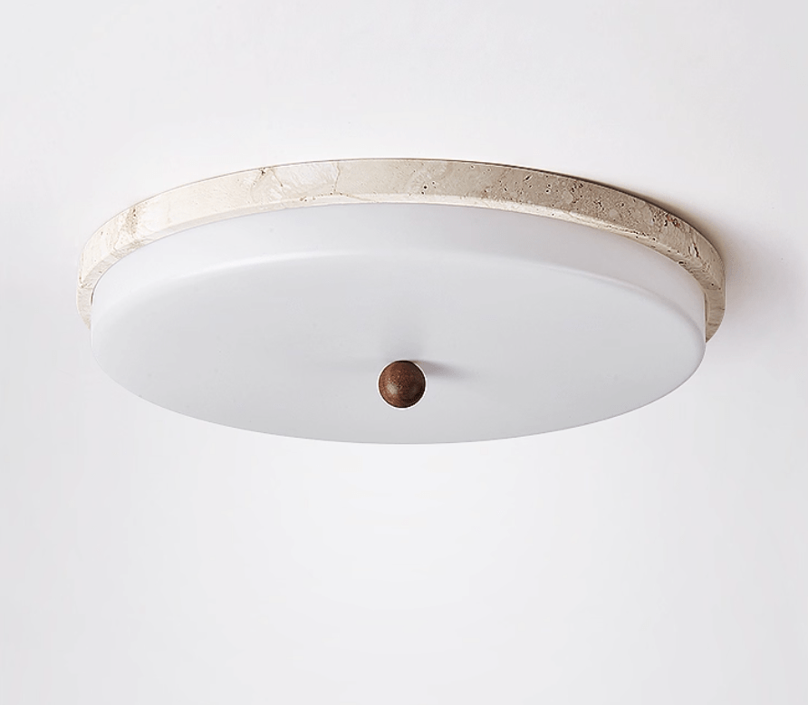 Aeon Travertine Orb Ceiling Light - Image 8