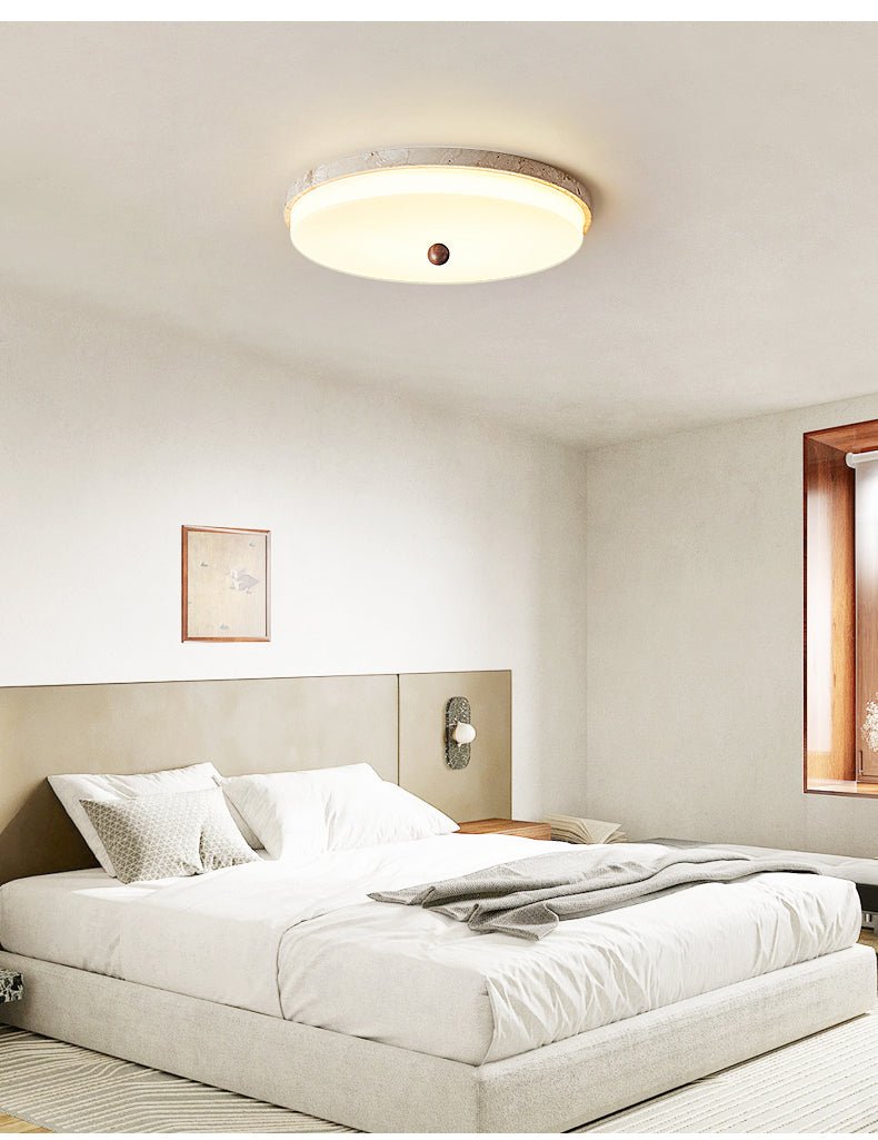 Aeon Travertine Orb Ceiling Light - Image 9