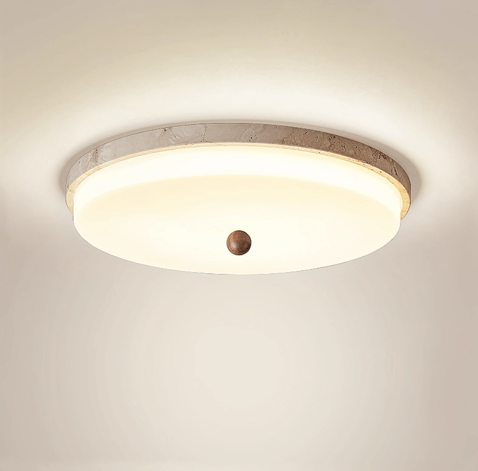 Aeon Travertine Orb Ceiling Light - Image 12