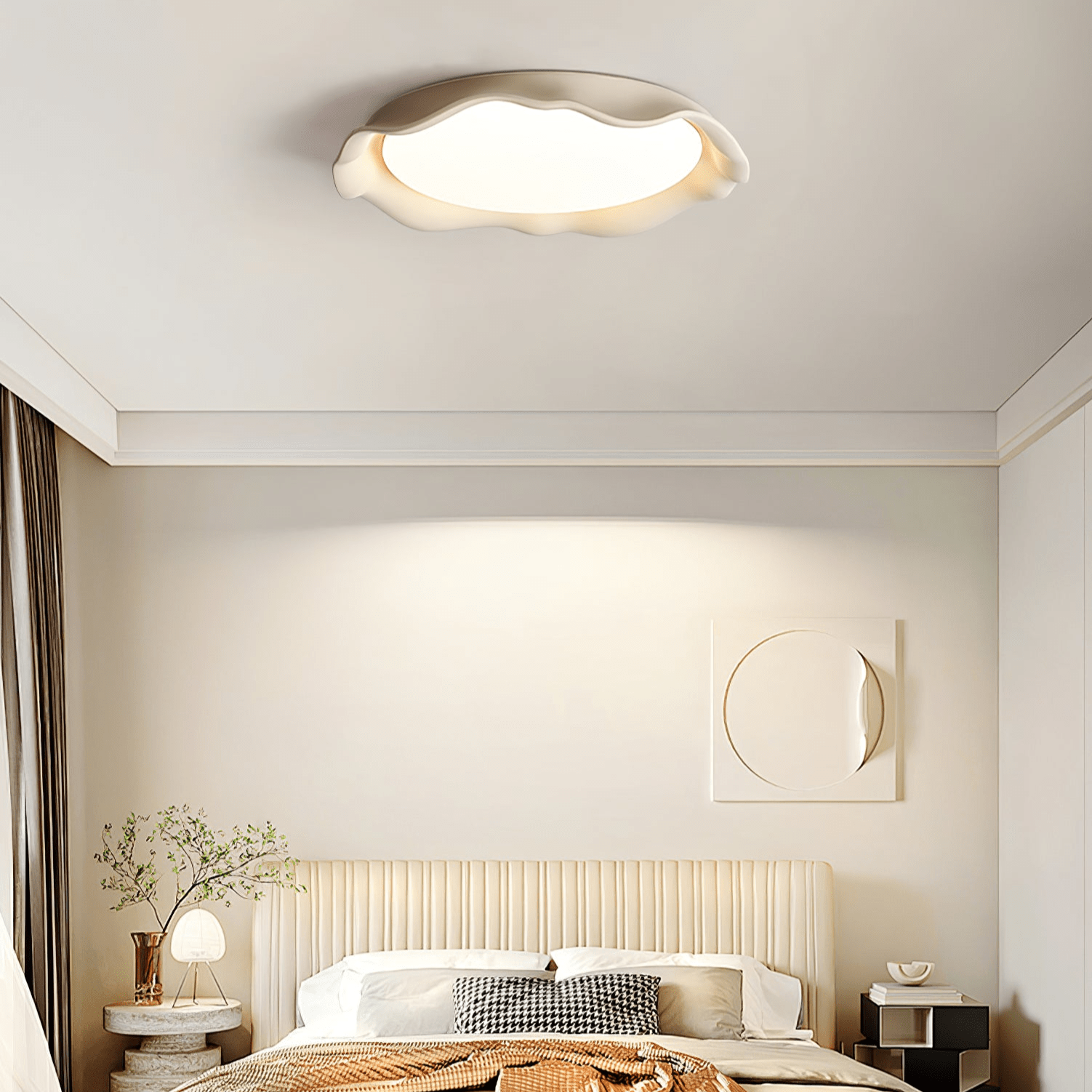 Aera Microcement Ceiling Light - Image 3