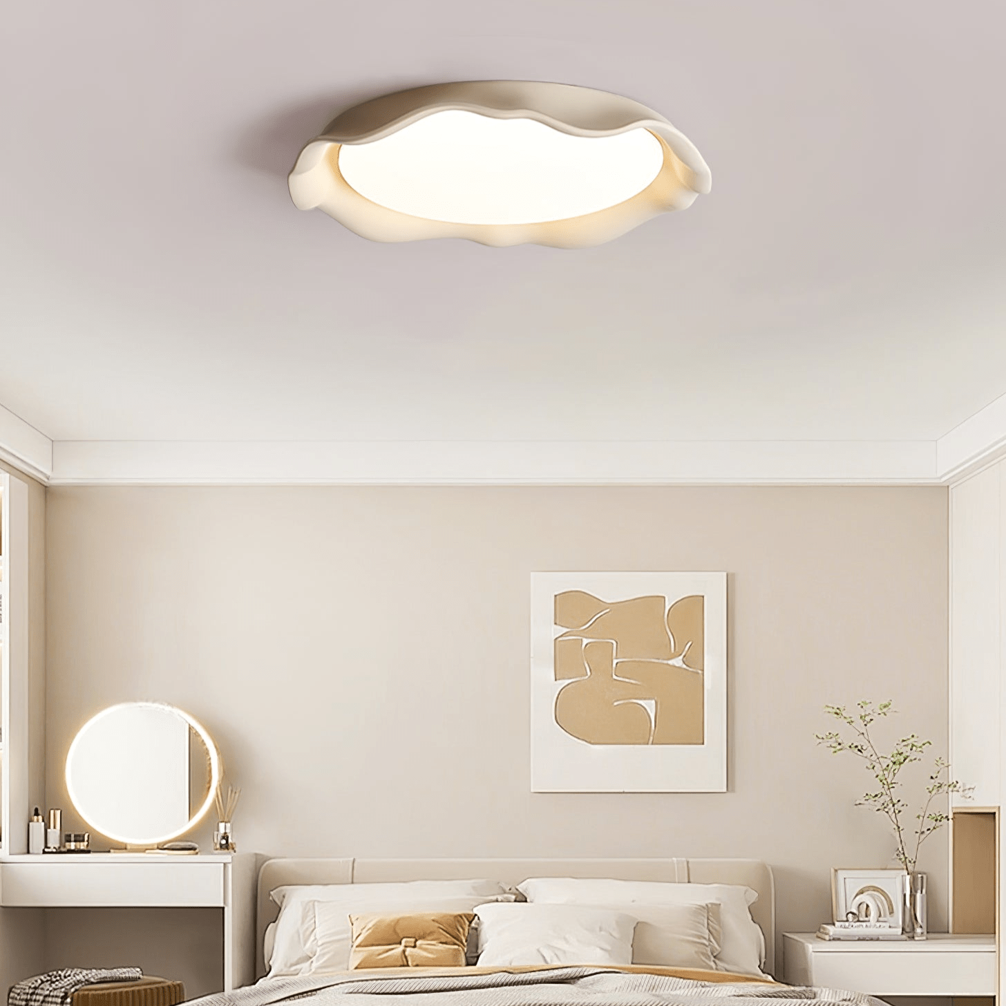 Aera Microcement Ceiling Light - Image 2