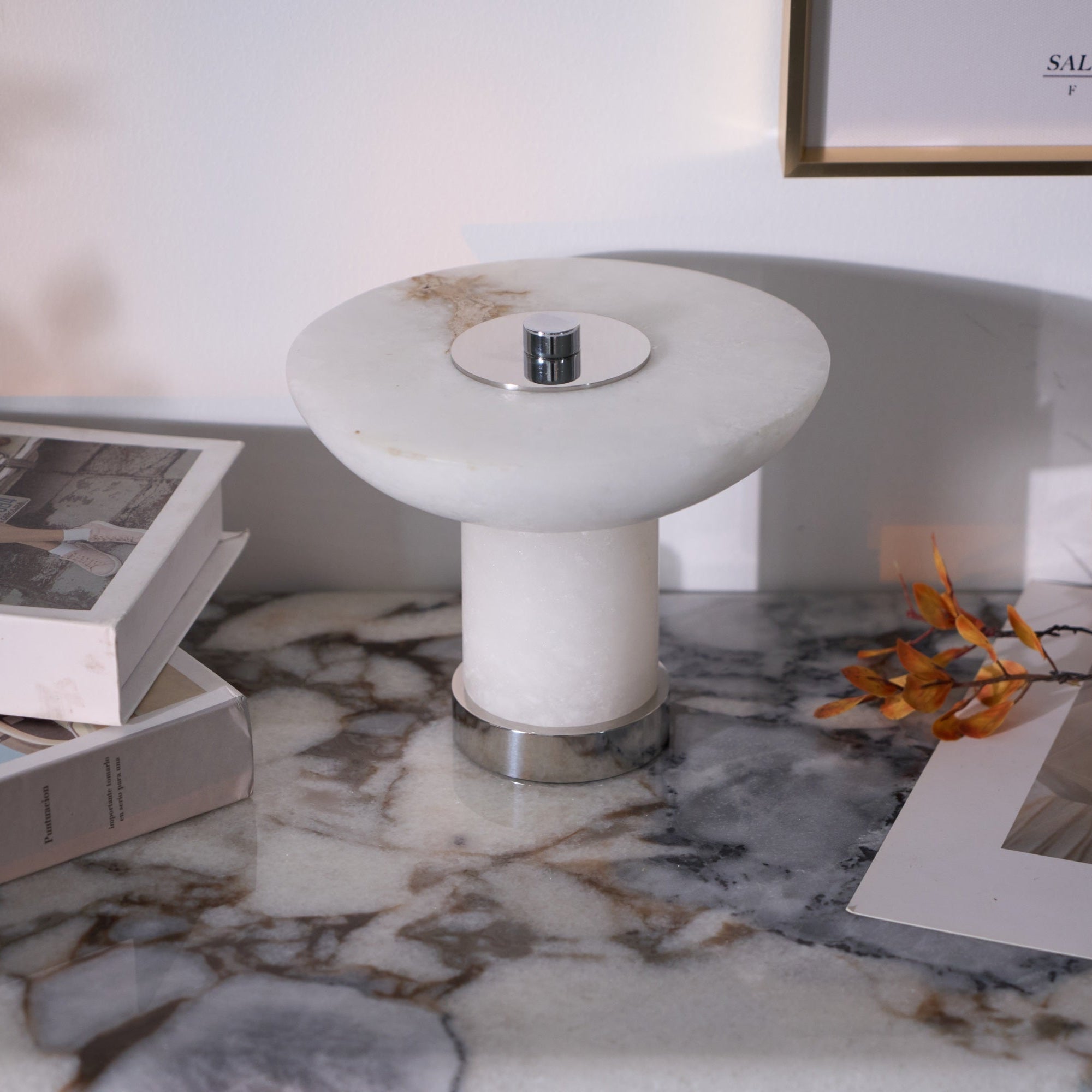 Aeralith Rechargeable Alabaster Table Lamp - Image 12