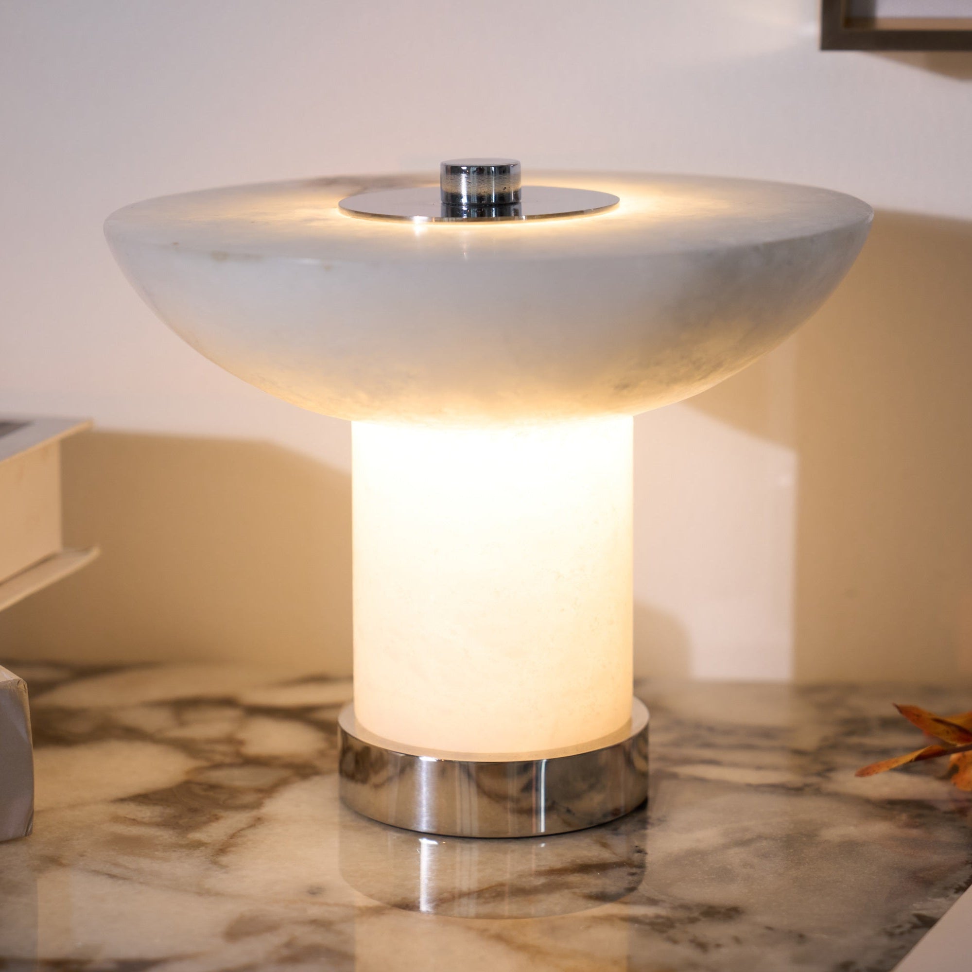 Aeralith Rechargeable Alabaster Table Lamp - Image 19