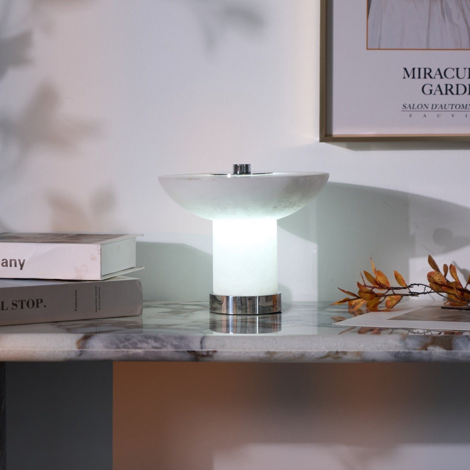 Aeralith Rechargeable Alabaster Table Lamp - Image 16
