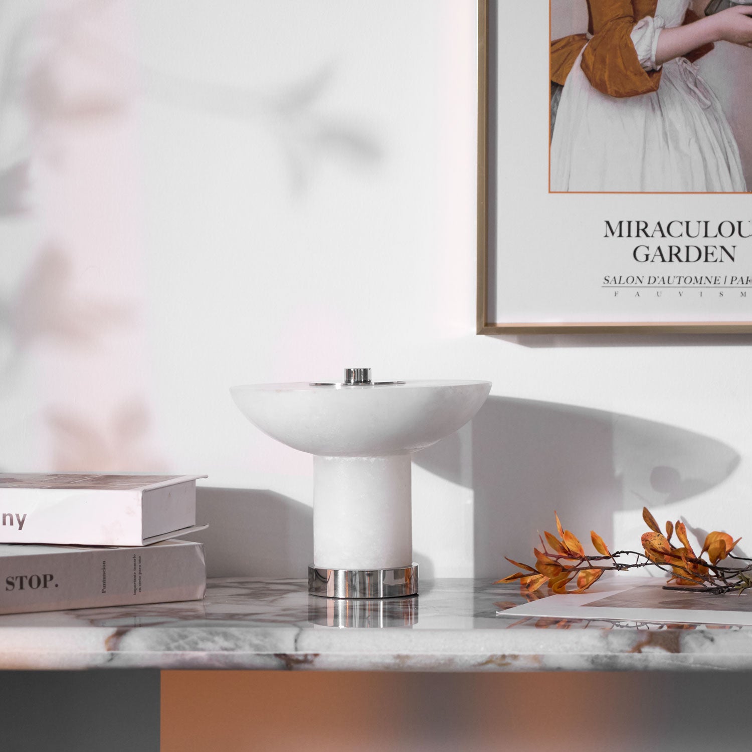 Aeralith Rechargeable Alabaster Table Lamp - Image 33