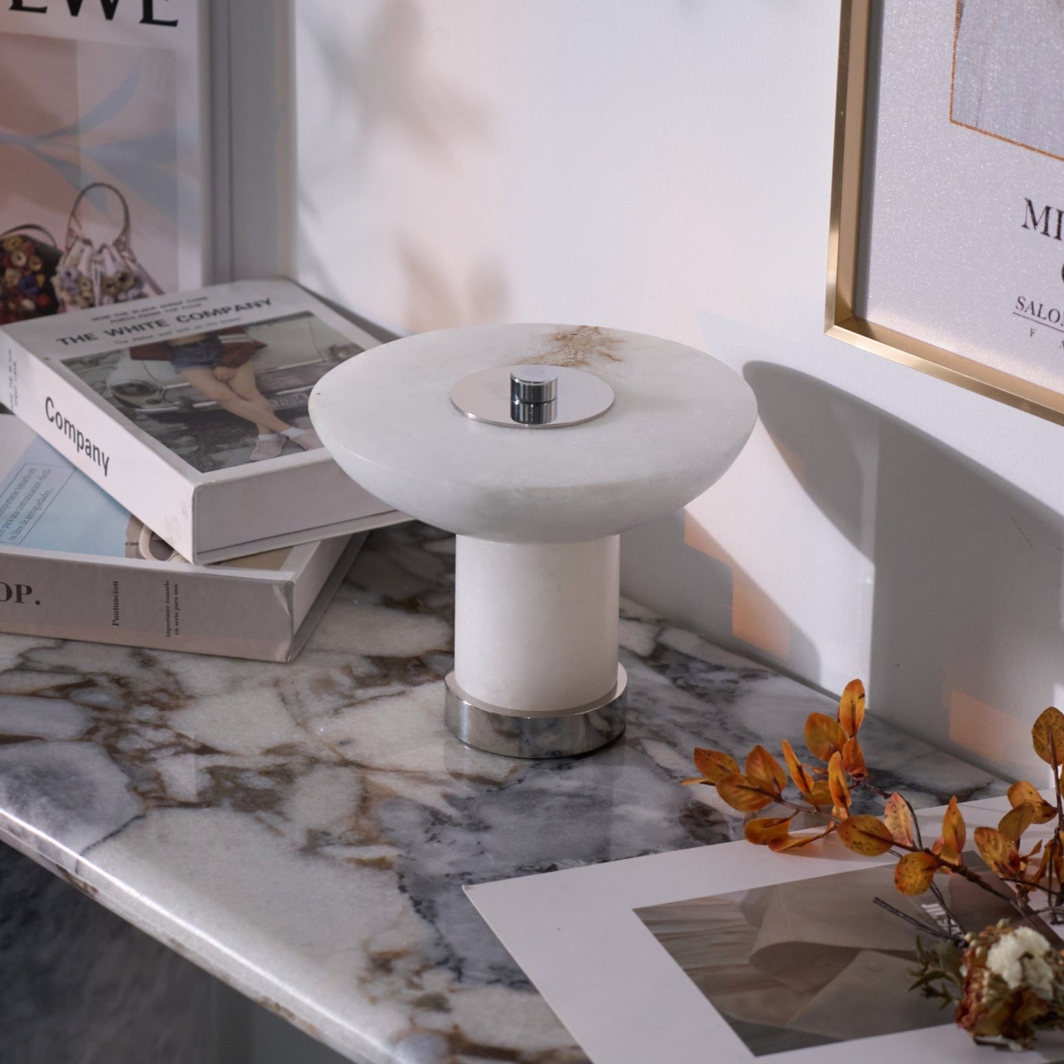 Aeralith Rechargeable Alabaster Table Lamp - Image 21