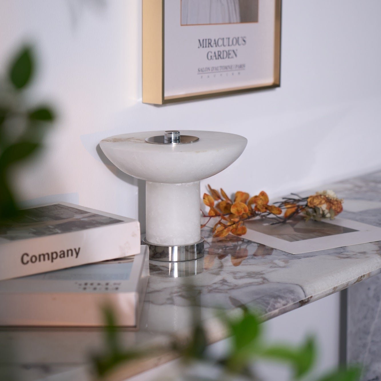 Aeralith Rechargeable Alabaster Table Lamp - Image 22