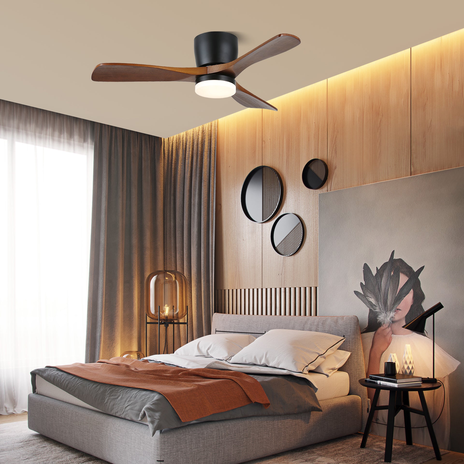Aerodynamics 42"/52" Ceiling Fan Light - Image 8