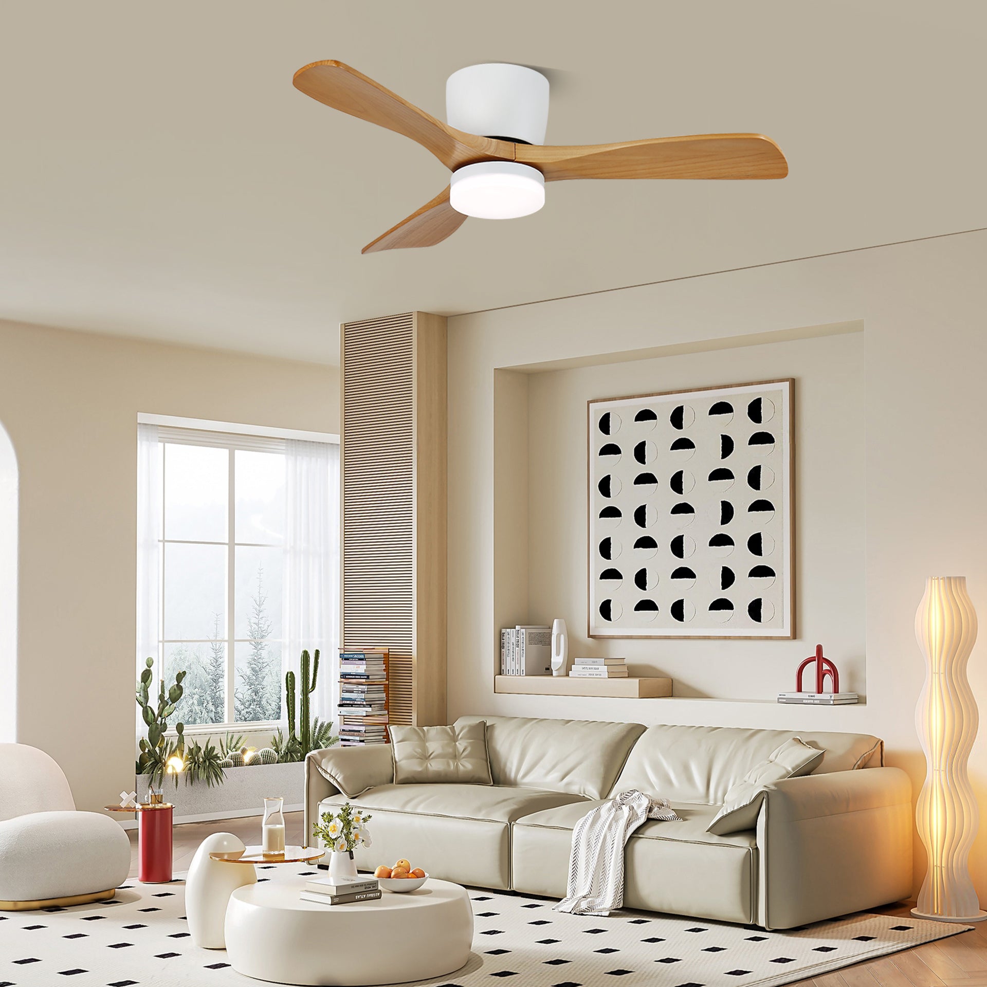 Aerodynamics 42"/52" Ceiling Fan Light - Image 5