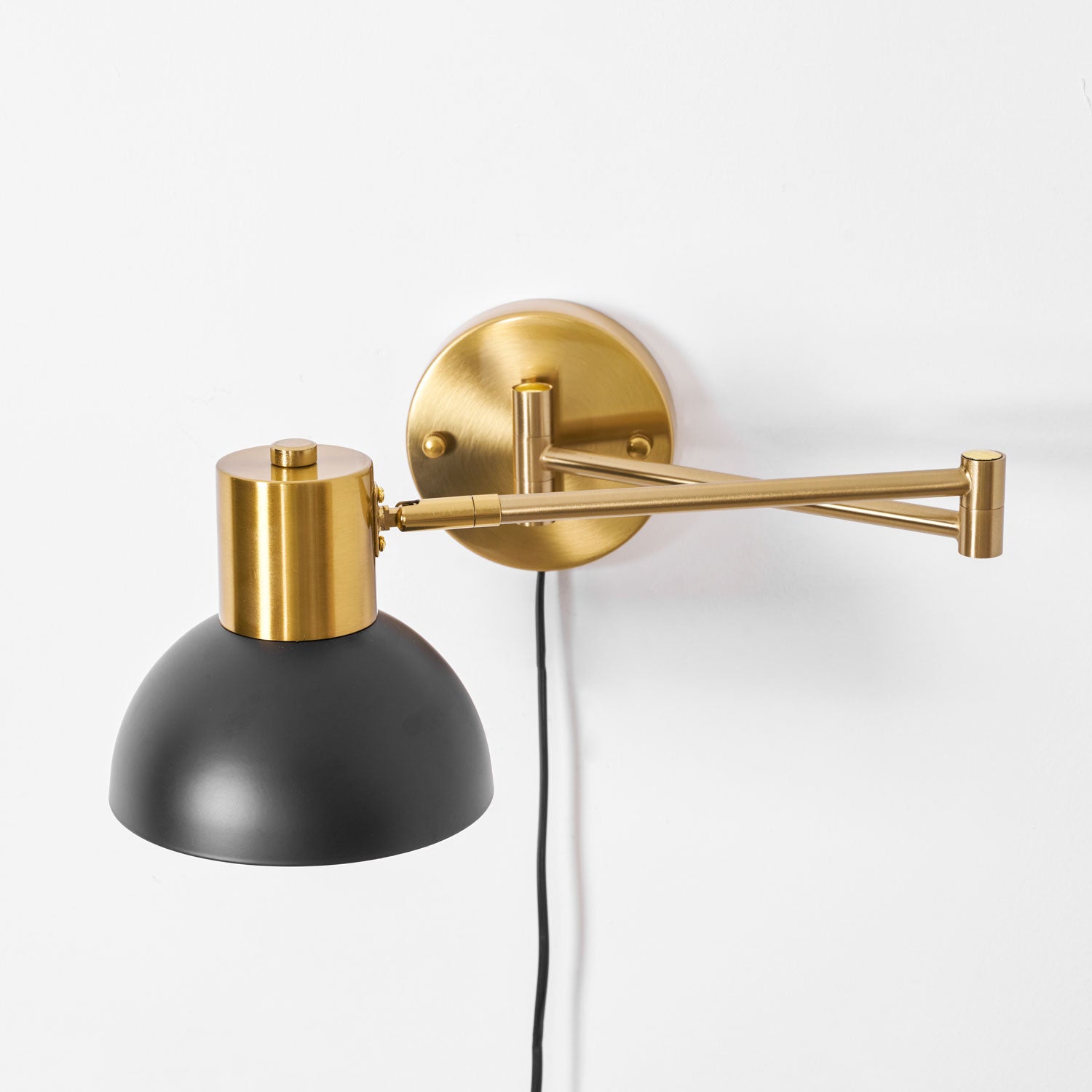 Adjustable Arm Plug In Wall Lamp - Image 44