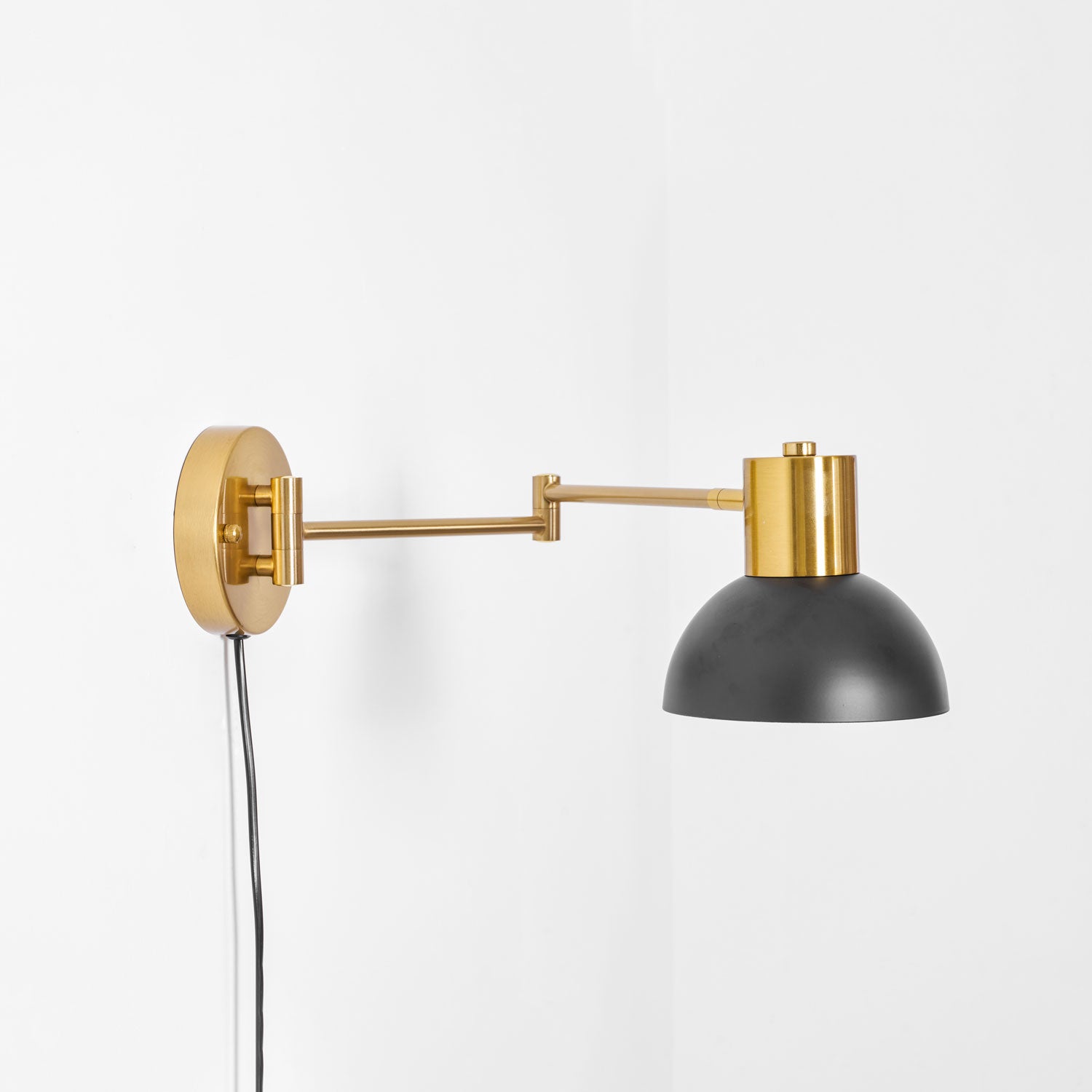 Adjustable Arm Plug In Wall Lamp - Image 45